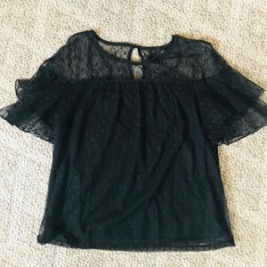 Black lace tops!